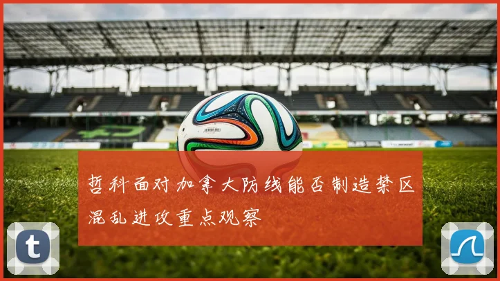 哲科面对加拿大防线能否制造禁区混乱进攻重点观察
